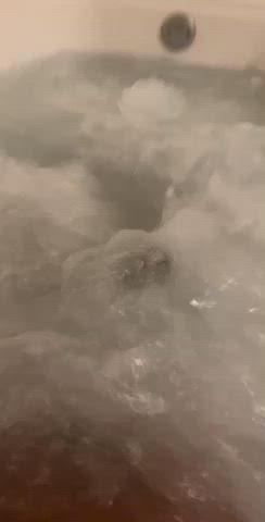 Amateur BBC Bathtub gif