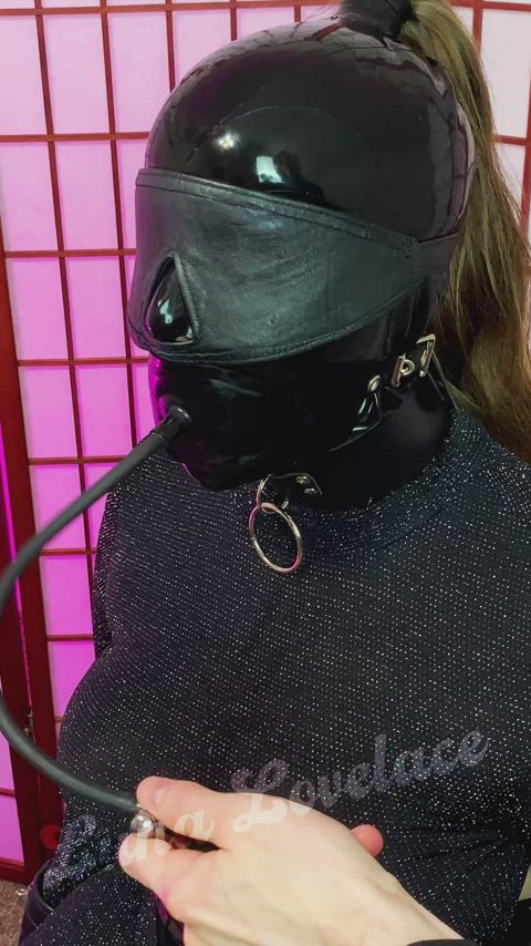 Pump Gag + Breath play ... makes me 🥵