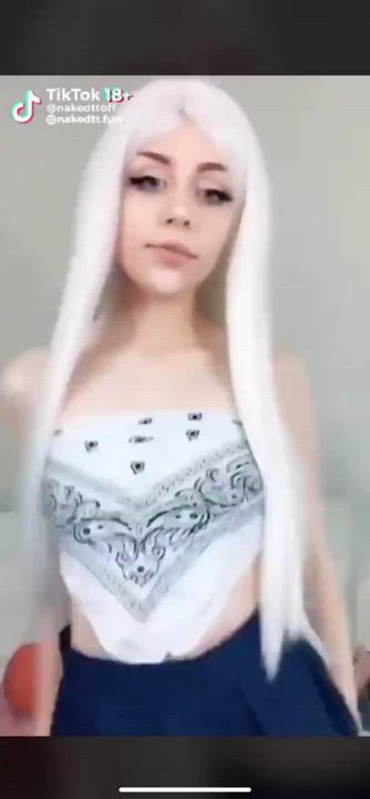 Clothed Naked TikTok gif