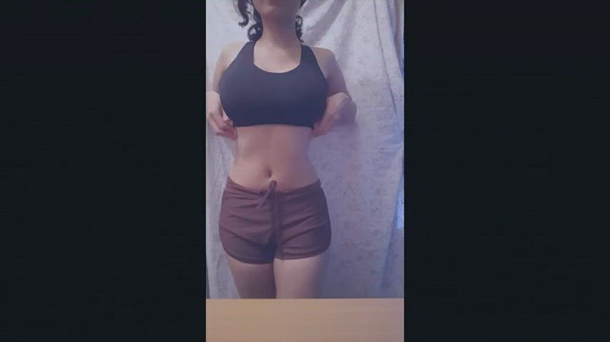 big tits busty indian gif