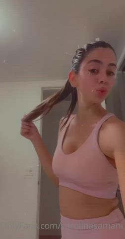 ass camel toe teen gif