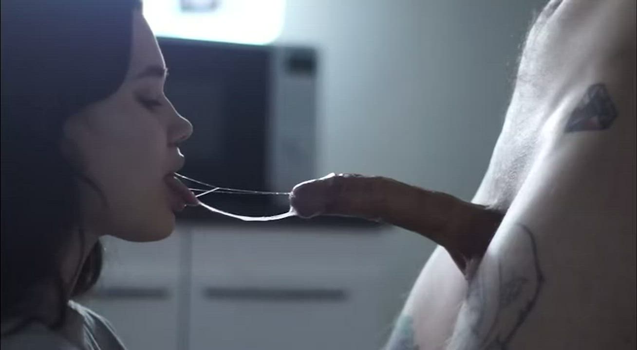 Blowjob Deepthroat Saliva Sloppy Throat gif