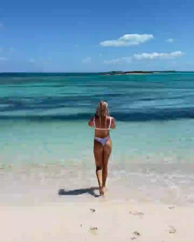 ass blonde tits gif