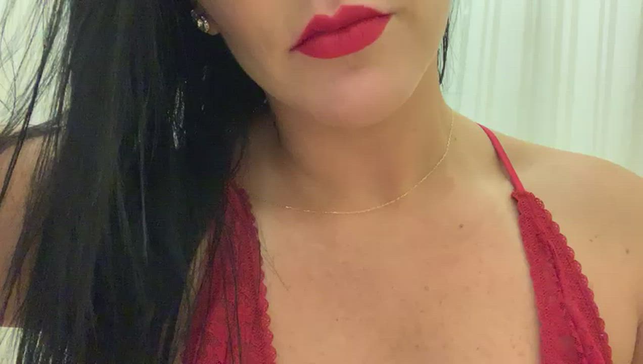 Lips Lipstick Lipstick Fetish Long Tongue Tongue Fetish gif