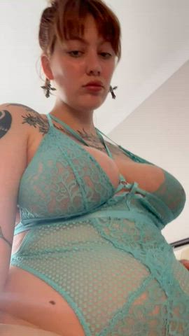 boobs chubby onlyfans redhead thick curvy gif