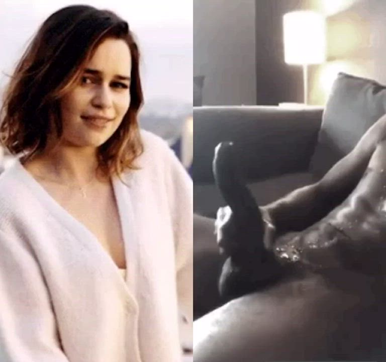 Emilia Clarke likes what she sees