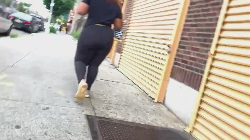 Candid Ebony Thick gif