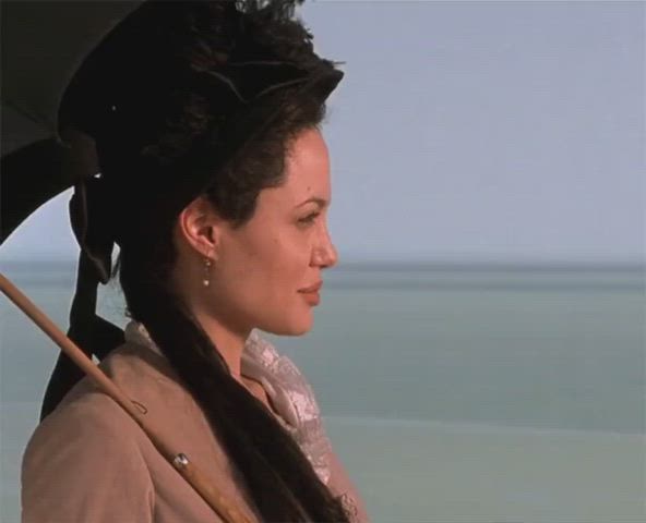 angelina jolie brunette celebrity gif