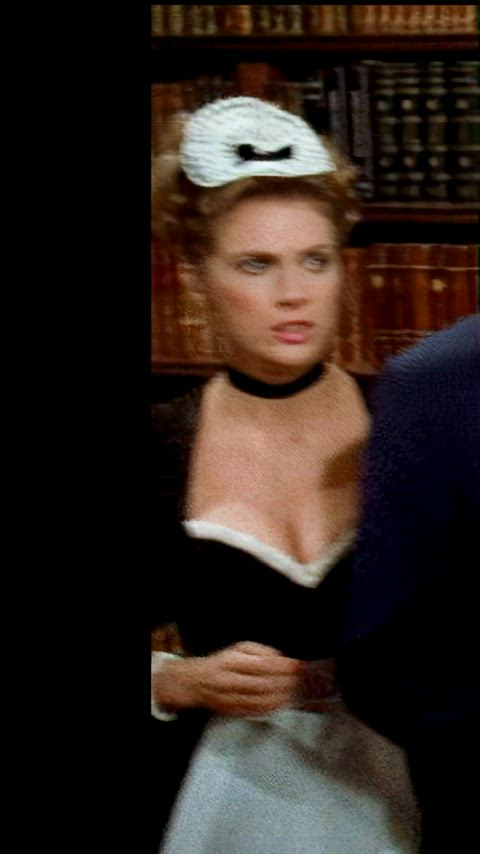 big tits bouncing tits corset gif