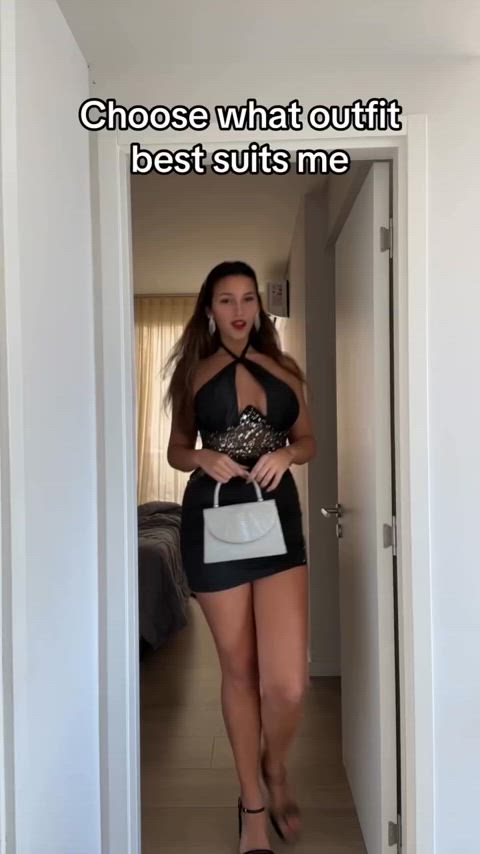 brunette caption clothing sfw tiktok tik-tok gif