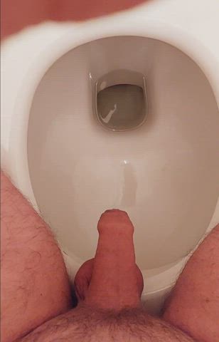 cock peeing pissing gif