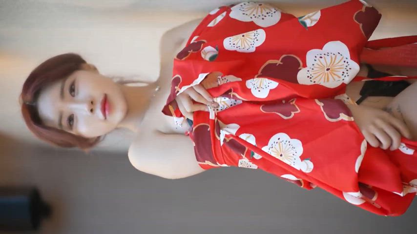 asian kimono korean gif