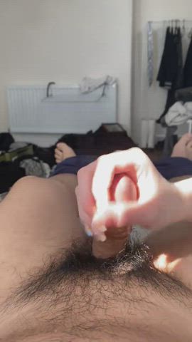 cum cumshot handjob gif