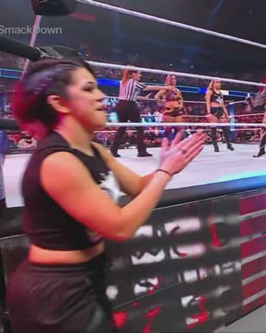 big ass big tits latina thick wrestling gif