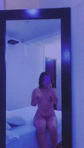 Boobs Daddy Latina Mirror Nipple Piercing Nipples Piercing Teen Tits gif