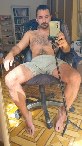 gay hairy hairy chest israeli legs male pretty thighs gif