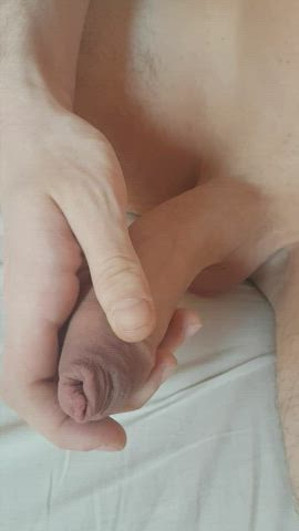 Just love to play with my foreskin
