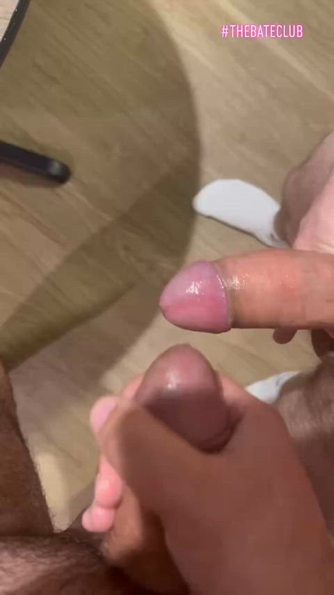 40 - Galleria area jerking with my friend