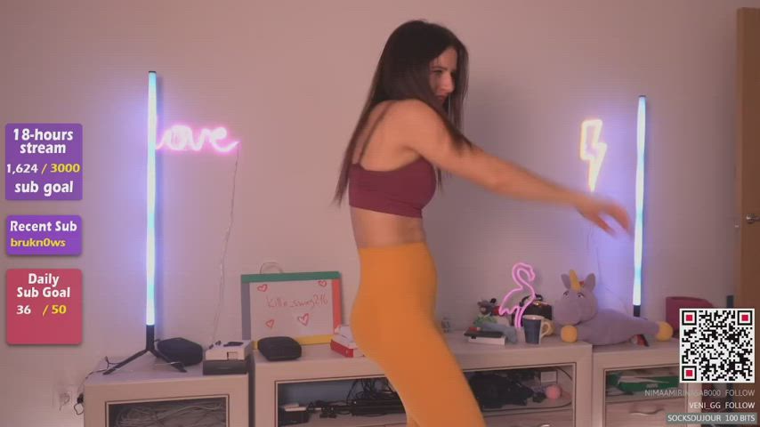 Ass Dancing Leggings Tight Ass gif