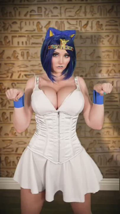 Big Tits Cosplay TikTok gif