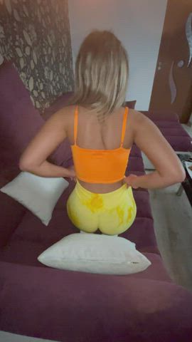 Ass Leggings Twerking gif