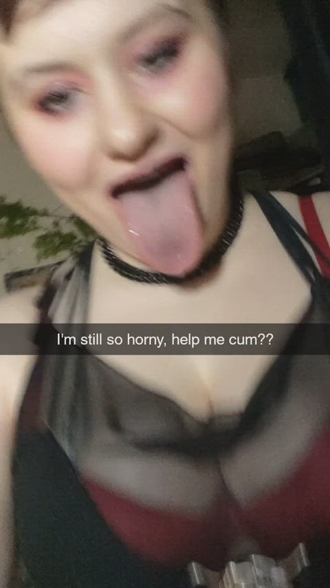big tits ass tongue fetish emo gif