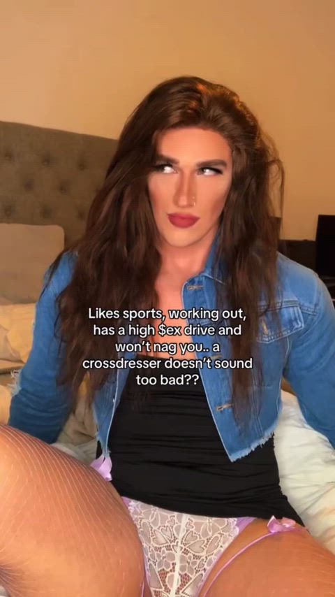 amateur big ass crossdressing femboy onlyfans sissy real-girls-on-tiktok gif