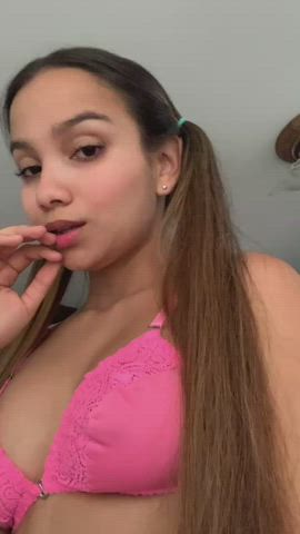 amateur ass big tits blowjob cumshot latina gif