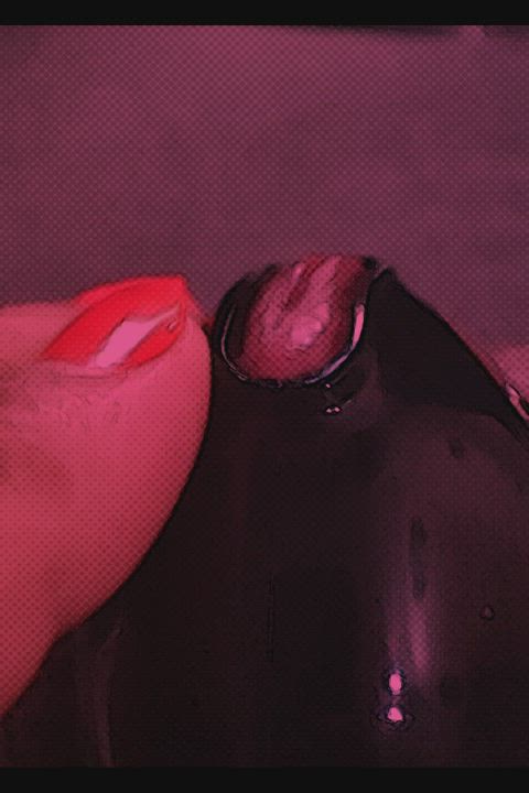 caged nails rubbing sissy gif