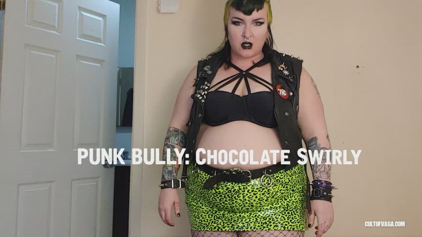 Punk Bully Chocolate Swirly - if you want the REAL CHOCOLATE fart vid read below