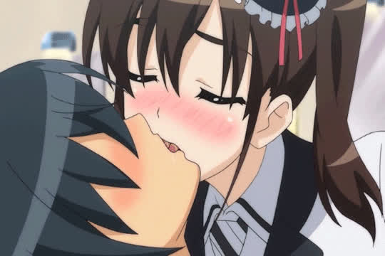 Animation Anime Hentai Kissing Sister gif
