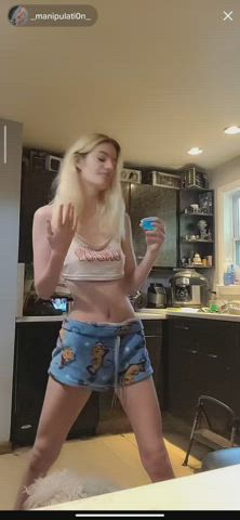 Boobs Nipslip TikTok gif