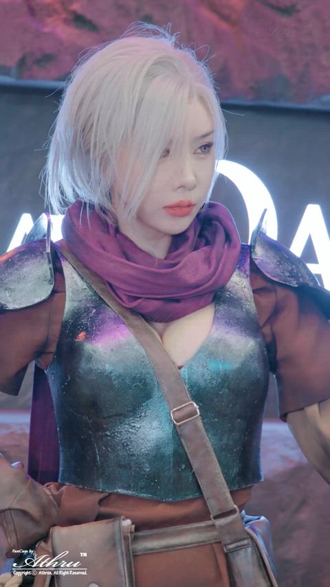 asian cosplay korean gif