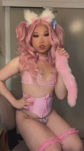 My first video?naughty femboy kitty