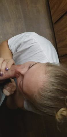 big tits cock milking cock worship gif