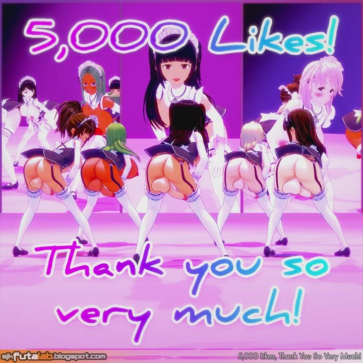 Pixiv 5,000 Likes Milestone