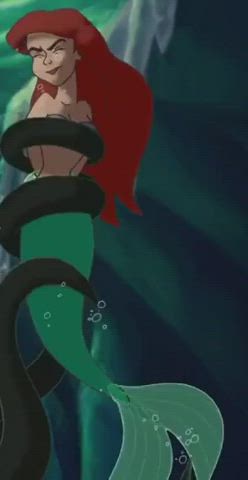 Belly Button Redhead Tentacles gif
