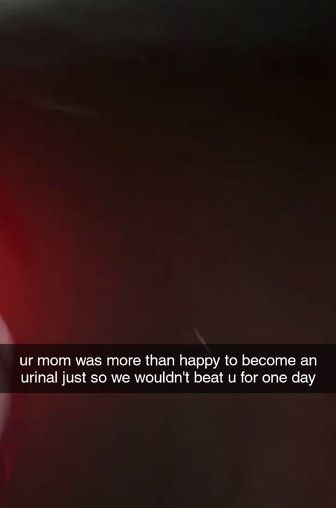 bully mom piss gif