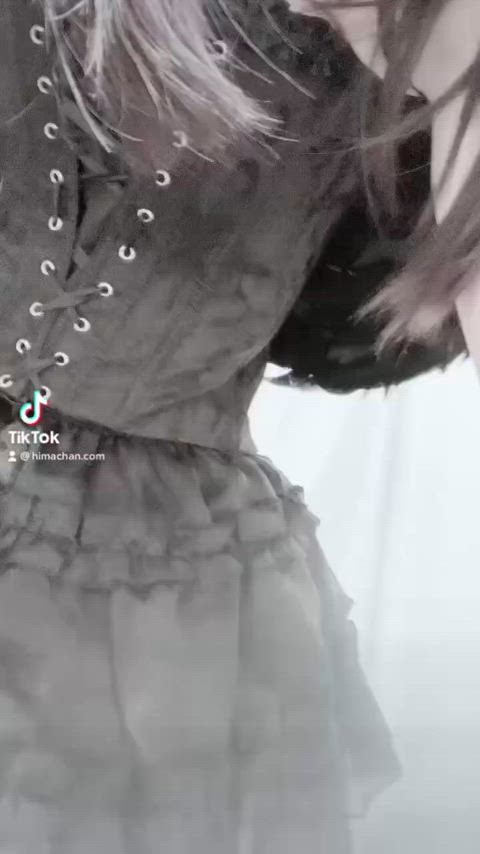 asian cosplay costume dancing japanese onlyfans solo gif