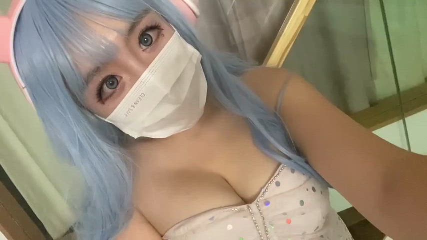 19 years old 19honeysuckle big tits cosplay cute natural tits petite schoolgirl shy