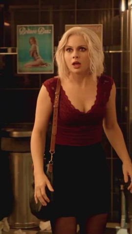 cleavage rose mciver sexy gif