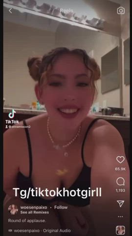 Big Ass Big Tits Cute NSFW Nude TikTok Twerking gif