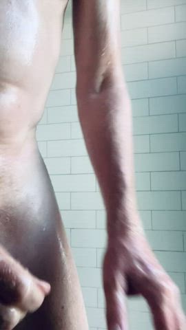 cumshot happy ending male masturbation moaning solo gif