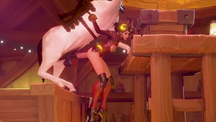 Anal Creampie Overwatch gif