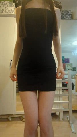Do you like what's under my dress? :3