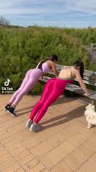 Bubble Butt Leggings TikTok gif