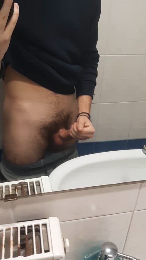 18yo boy ruined orgasm hands free . You can see it throbbing so hard 