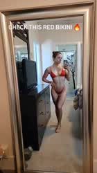 Bikini Fitness Muscular Girl Pale gif