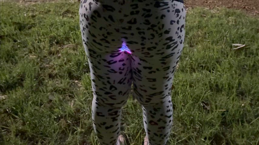 Taking a little night time stroll in my leggings