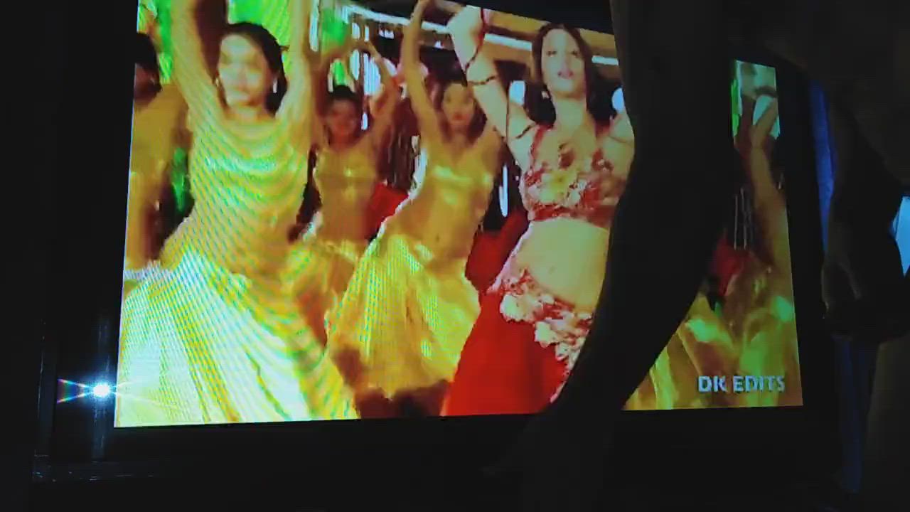 Aaah hot cum shower 💦💦💦🚿🔥 on nora baby big massive screen